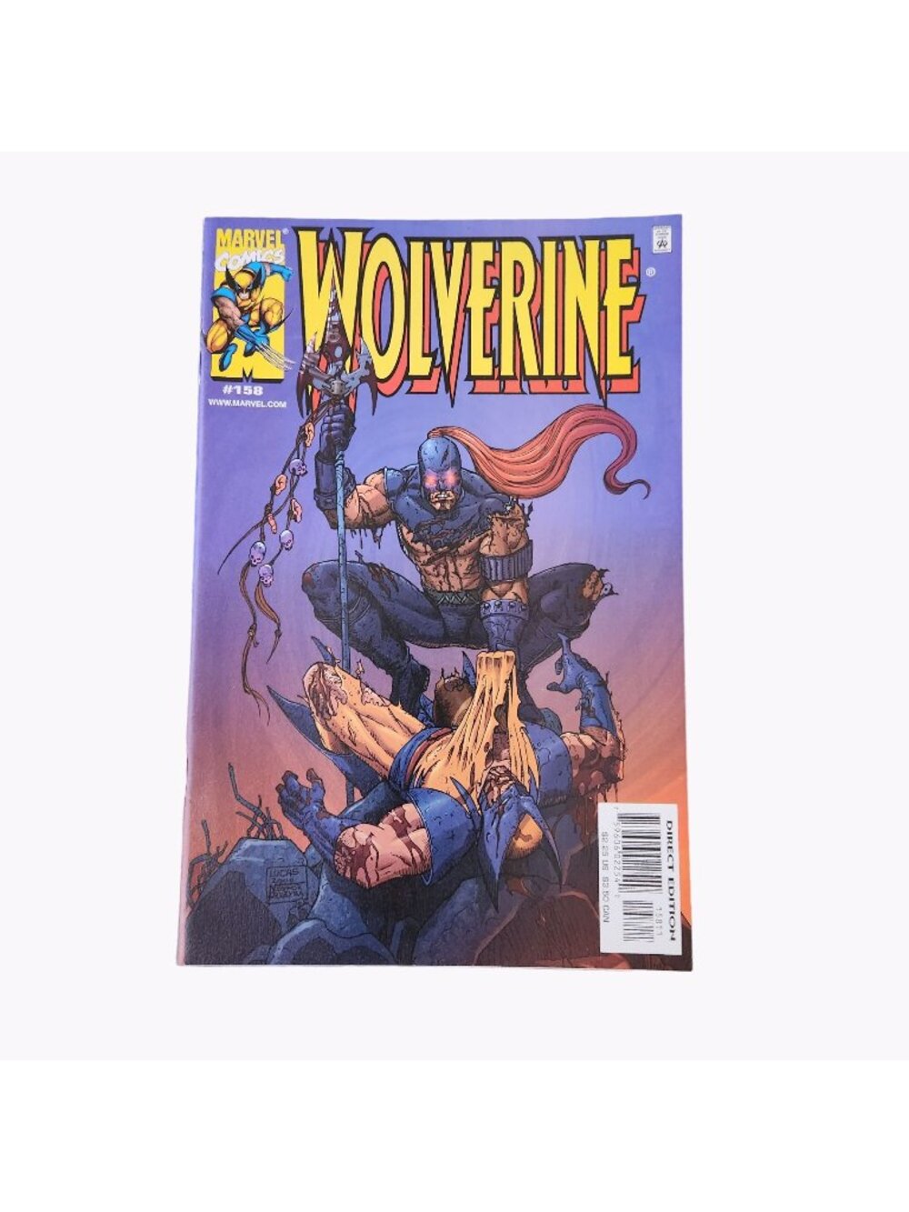 Marvel Comics Wolverine #158 2001 Featuring Sabretooth Comic Book Bagged Boarded